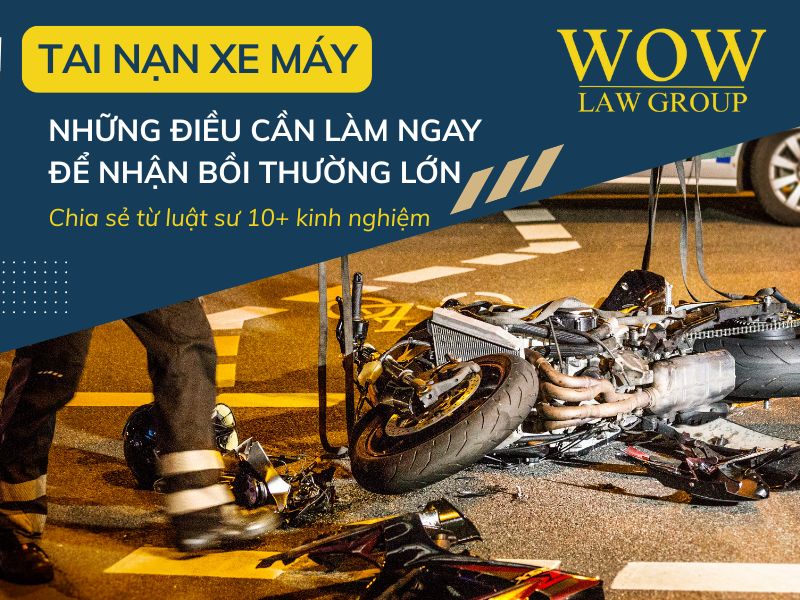 Bạn Vừa Gặp Tai Nạn Xe Máy Tại California? Đây Là Những Điều Cần Làm Ngay Nhận Bồi Thường Lớn