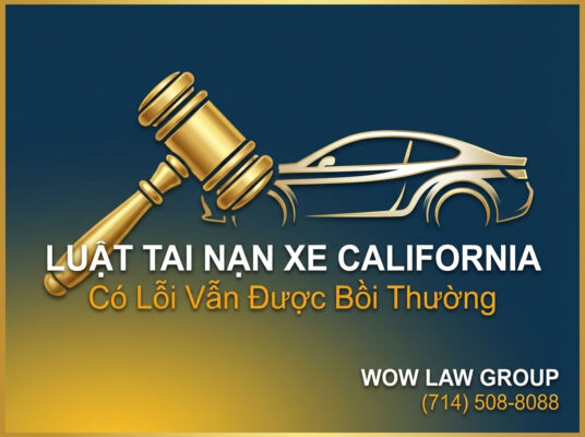Luật Tai Nạn Xe California: Có Lỗi Được Bảo Hiểm Bồi Thường Không?