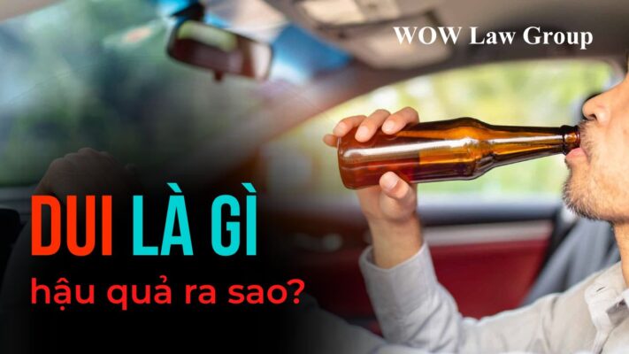 DUI là vi phạm nghiêm trọng gây ra nhiều hệ luỵ về sau