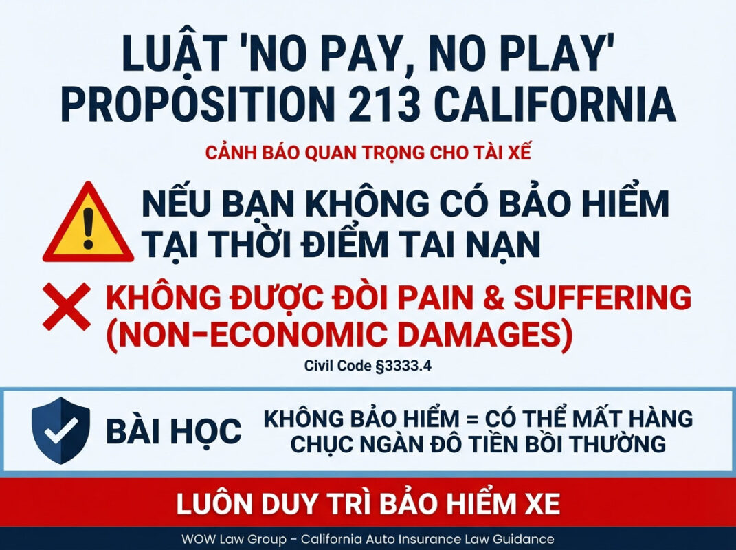 Luật "No Pay, No Play" — Proposition 213