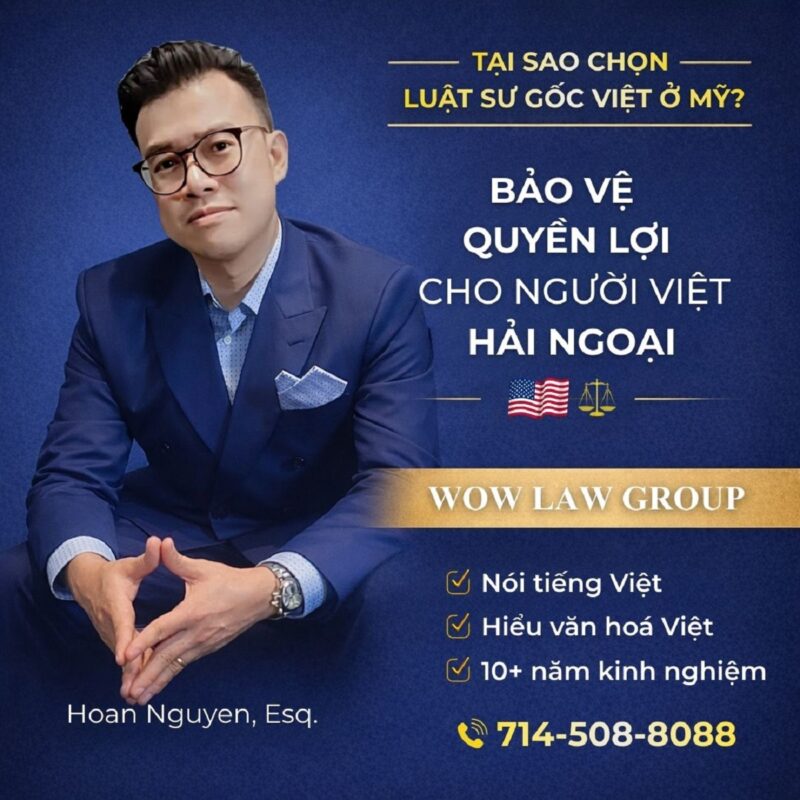 Luật sư điều hành Hoan Nguyễn là thành viên hội luật sư di trú Hoa Kỳ
