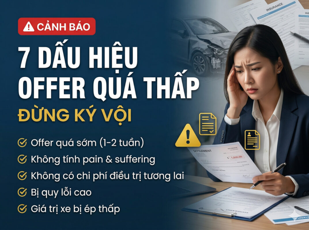 Bảy Dấu Hiệu Cho Thấy Settlement Offer Quá Thấp