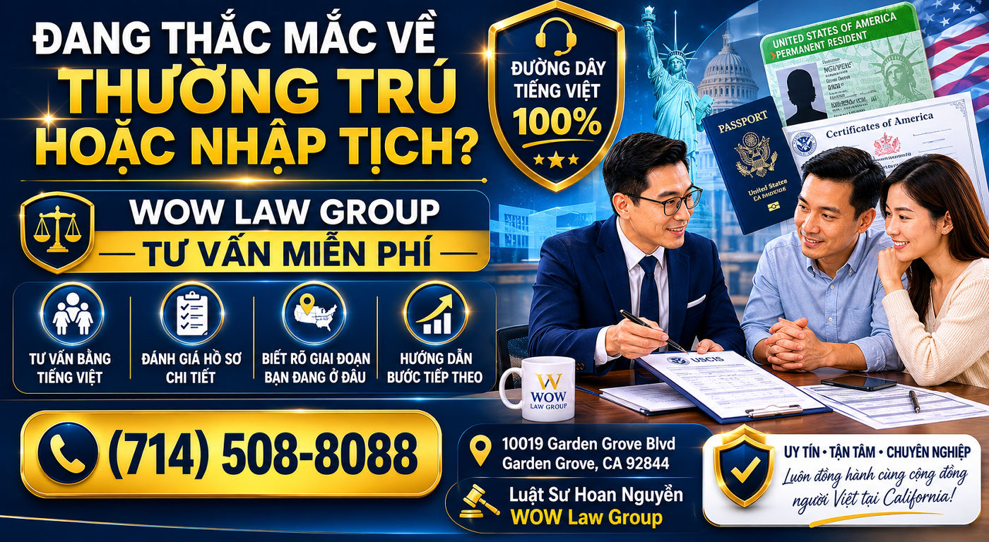 Đang thắc mắc về tình trạng thường trú hoặc nhập tịch? Liên hệ ngay WOW Law