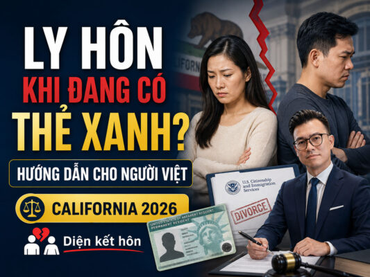 Ly Hôn Khi Đang Có Thẻ Xanh Diện Kết Hôn: Hướng Dẫn Toàn Diện Cho Người Việt Tại California 2026